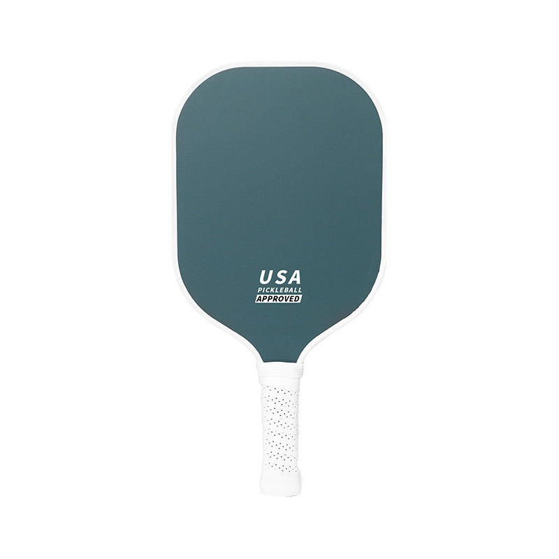 NNEDSZ Green Fiberglass Pickleball Paddle - Lightweight 215g with Anti-Slip TPU Grip for Outdoor Sports