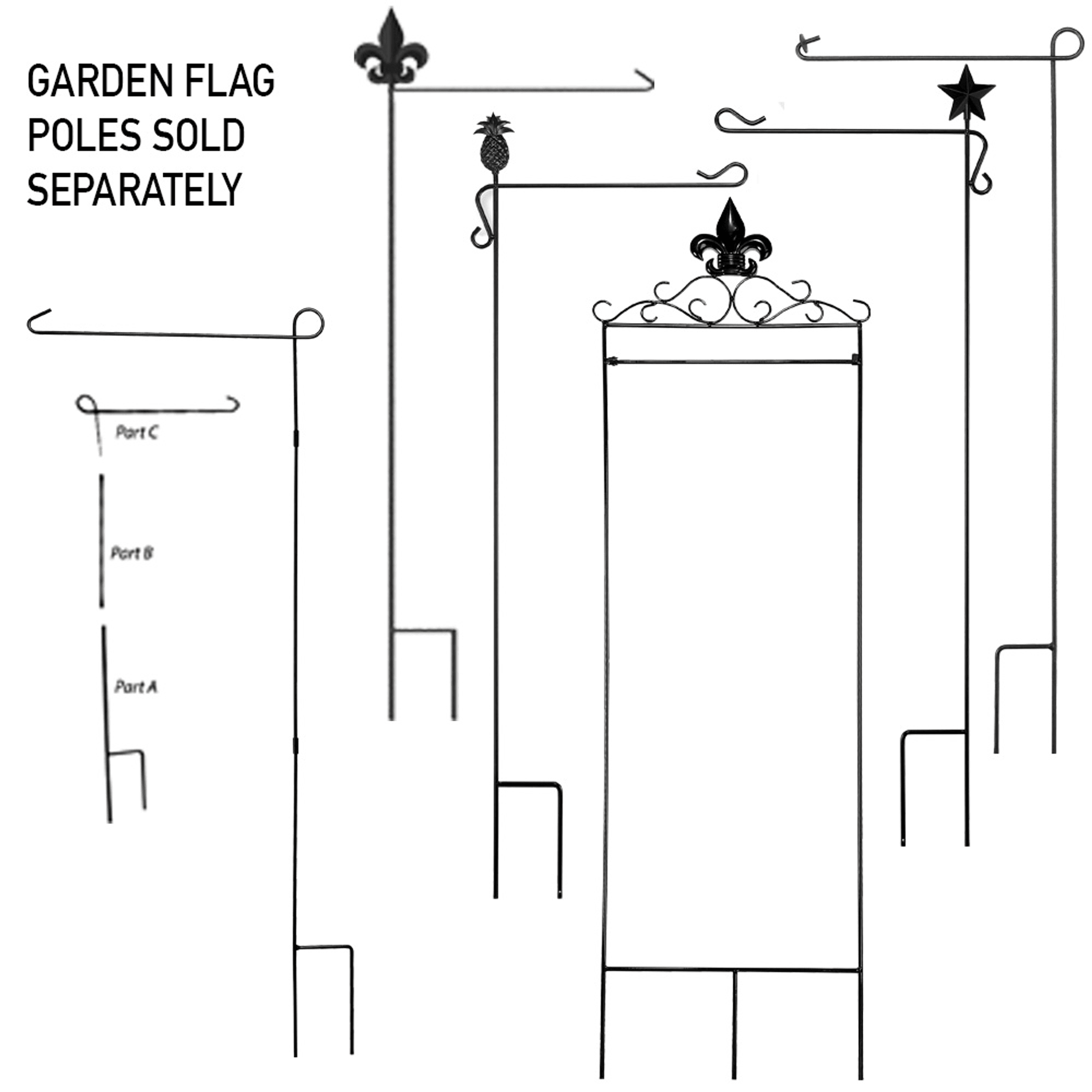 Whimsical Crazy Leg Pickleball Garden Flag