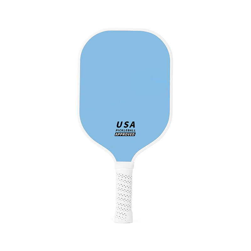 NNEDSZ Blue Fiberglass Pickleball Paddle - Lightweight 215g with Anti-Slip TPU Grip for Outdoor Sports