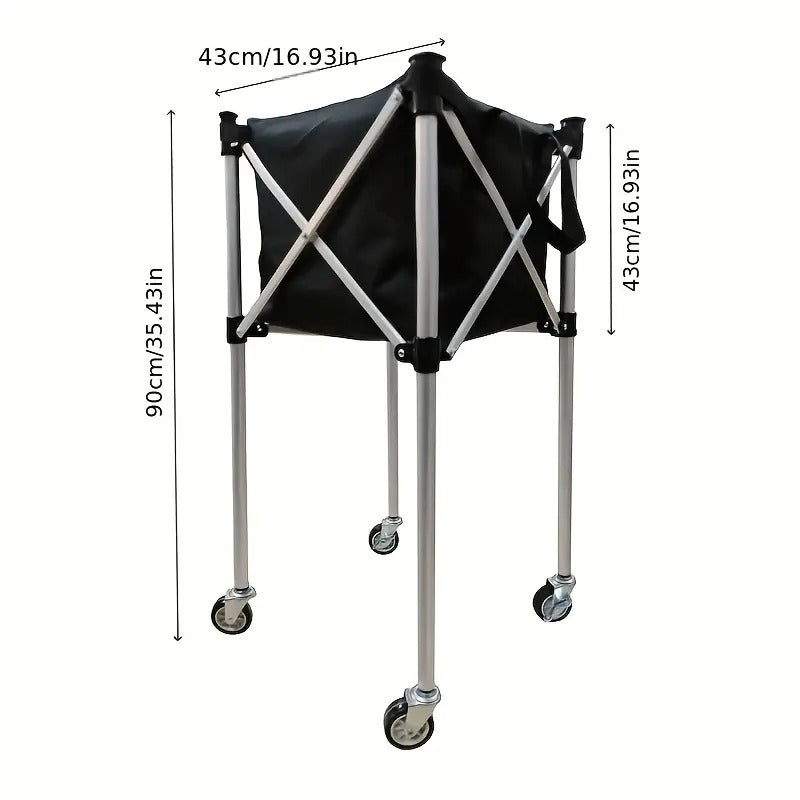 NNETM Tennis Pickleball Storage Cart