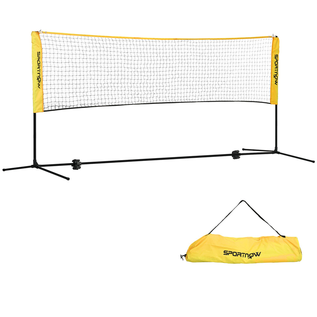 3(m) Badminton Net, Height Adjustable Outdoor Sports Net with Carry Bag, for Tennis, Pickleball and Volleyball